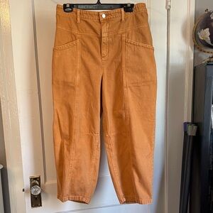 Pilcro Women's Pants in Rust Orange